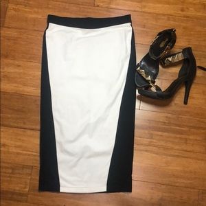 Express Midi-Length Pencil Skirt